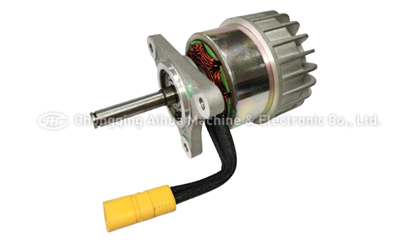 Electric chain saw motor